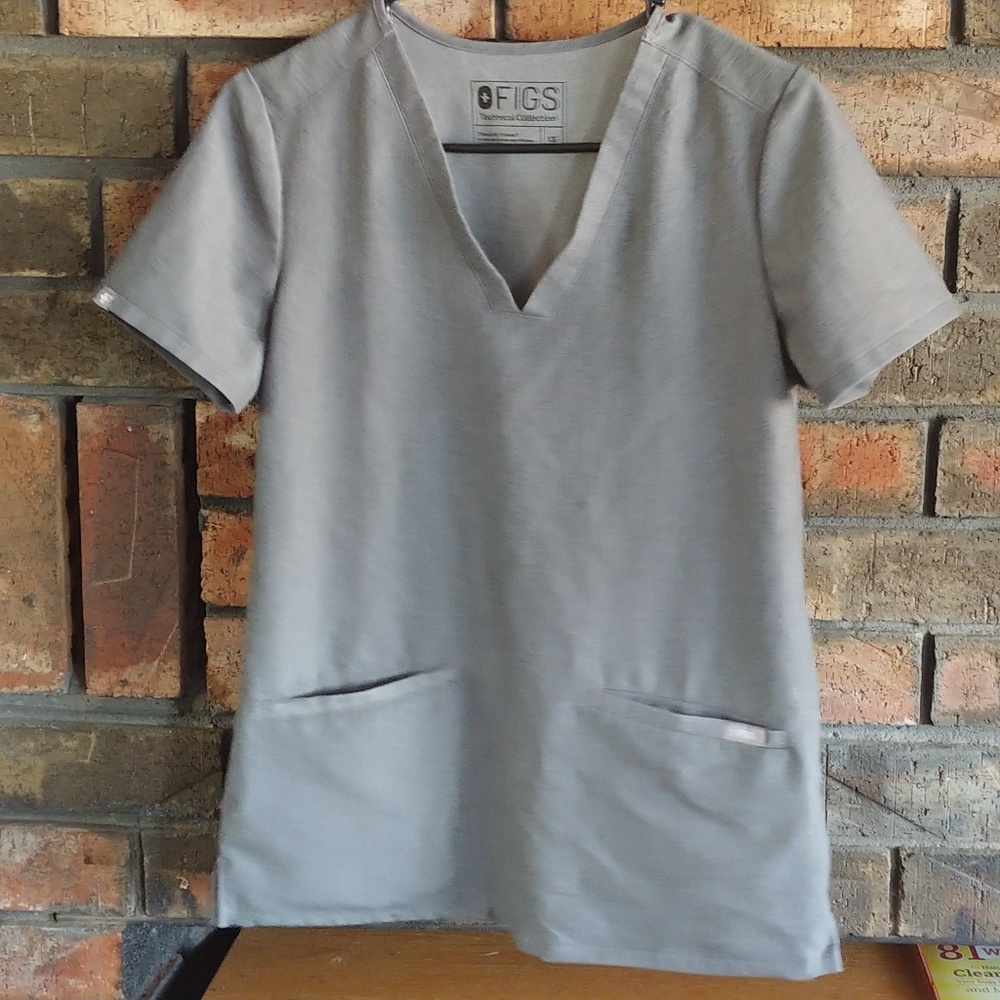 FIGS Scrub Top XS Casma 3 pocket